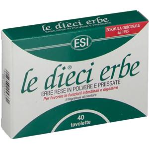 ESI LE DIECI ERBE 40 TAVOLETTE