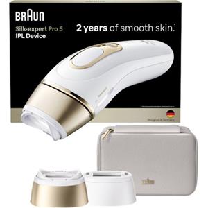 Braun Silk-expert Pro Silk·expert Pro 5, Epilatore A Luce Pulsata, 2 Testine E Custodia, PL5210