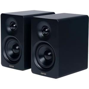 Edifier M60 Altoparlante Multimediale, Bluetooth 5.3, 66W RMS, Audio Hi-Res & Wireless, LDAC, 3" Bassi & 1" Tweeter, Ingressi USB-C & Aux, Pannello Touch Sensibile, Casse Desktop Compatto, Nero