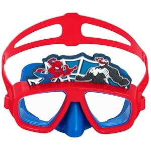 Bestway 98023 Maschera da nuoto per bambini Spider-Man™ Marvel®, 3 anni+