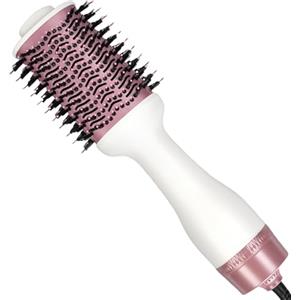 Sonew Spazzola ad aria calda rotonda, spazzola per asciugacapelli, spazzola per asciugacapelli in uno, asciugacapelli e volumizzatore 4 in 1, spazzola ad aria calda, Hot Round Curling Blowout