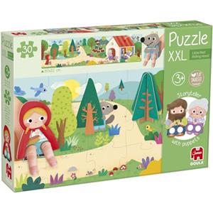 Goula Jumbo 1110700207 Red Riding Hood XXL - Puzzle da Gioco, Multicolore