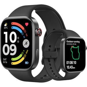 XIAOMI Redmi Watch 6, Smartwatch Uomo Donna, Activity Tracker AMOLED 2.07'' con Monitoraggio di Frequenza Cardiaca, 150+ modalità sportive, Autonomia 24 giorno, 5ATM, GPS, Android&iOS, Nero