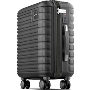 Travely Valigia bagaglio a mano 55x35x25cm - adatta per Ryanair, Lufthansa, Eurowings e co. I Trolley da cabina 36L con rotelle morbide e pratico lucchetto TSA, valigia da cabina