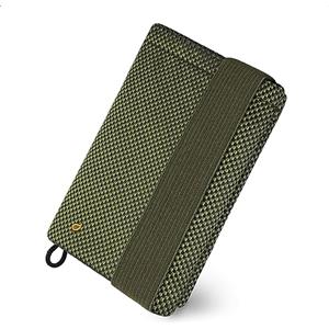GUGGIARI® Portafoglio Uomo Slim, Morbido e Flessibile, dotato di un Sistema di Protezione RFID - Portafoglio Uomo Piccolo, Contanti e Chiavi (Green)