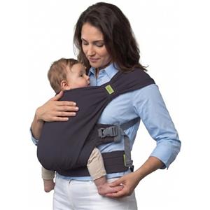 Boba Bliss Fascia Porta Bebe - Marsupio Neonato o Bambino 2 in 1 - Fascia Neonato Senza Nodi - Ideale per la Salute dei Fianchi - Marsupio Bambino Soffice ed Ergonomica - 3,2 a 16 Chili