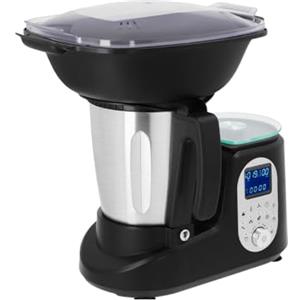 Avilia Robot da Cucina per Cuocere e Sminuzzare gli Alimenti - con 5 Programmi Preimpostati, Multifunzione, Ciotola da 3.5L, 32x37.8x25cm, 550W
