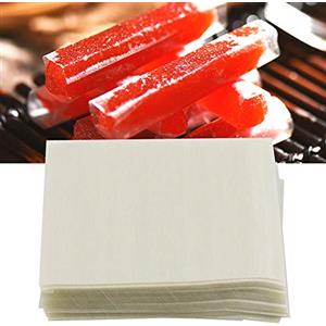 CHEOTIME Pacchetto di Carta di Carta di Riso commestibile, 500 Fogli di Nougat glutinoso, Pacchetto di Carta Ostia, Carta da imballaggio per Decorare Caramelle e cioccolatini
