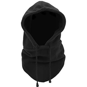 YUKOFE Berretto Invernale con Teschio Cappello da Snowboard Termico Antivento con Fazzoletto facciale per la Stagione Fredda Ciclismo Escursionismo Materiale in Poliestere Nero 150
