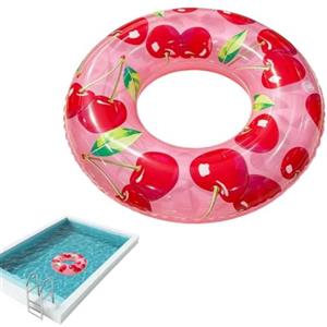 Generico Canotto Gonfiabile - Giocattoli Gonfiabili con Motivo Frutta per Bambini - Anello Nuoto per Bambini | per Ragazzi e Ragazze Esterno Giardino Fiume Lago Acquatico Spiaggia Vacanze