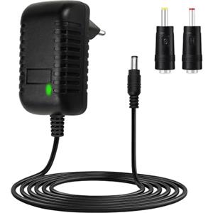 LEIBOCHAO 12 V 2 A Alimentatore universale 24 W, adattatore wireless CA di alimentazione, 220 V AC 230 V a 12 V CC, 2000 mA max. Spina da 5,5 mm