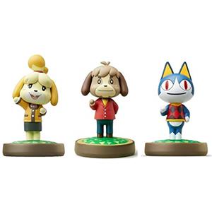amiibo Switch Set da 3 pezzi [Digby/Rover/Isabelle Winter] (Animal Crossing Series) per Nintendo Lite - WiiU - 3DS - (confezione sfusa)