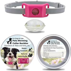 HKBTCH Aquality Pets Collare Antiparassitario Naturale, Collare Antiparassitario Per Cani, Adatto a Più Razze Di Animali Domestici, Gatti e Cani Universali
