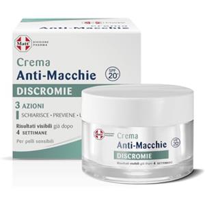 Matt, Crema Anti-macchie, 50 ml | Ideale per Ridurre le Discromie Cutanee da Invecchiamento e Sole, Idrata e Protegge dai Raggi UVA, Protezione SPF 20