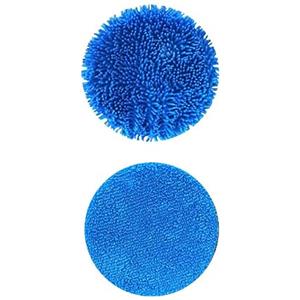 ZVD Lucidatrice Elettrica per Pavimenti, Lavapavimenti, Lavapavimenti a Secco e Bagnato, Lucidatrice Pavimenti, Ricaricabile, per Finestre, Soffitti, Auto (Panno per la pulizia*5pcs)