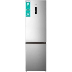 Gorenje NRK620EAXL4 Frigorifero Combinato, Libera installazione,Total No frost, Ventilazione MultiFlow, Doppia porta reversibile, Inox, Altezza 200 cm, Capacità 336 litri, Controllo Touch, Classe E