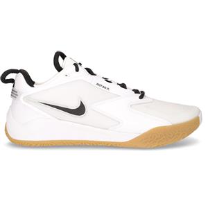 NIKE Air Zoom Hyperace 3 Scarpa Da Pallavolo In Ecopelle Bianco Nero - Uomo - Bianco Nero