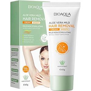 CAMEIRGOU Crema Depilatoria, 60g Crema Depilatoria Per Parti Intime, Crema Depilatoria Per Pelli Sensibili, Crema Depilatoria Corpo Per Donne E Uomini, Crema Depilatoria Per Gambe, Braccia, Ascelle (1PCS)