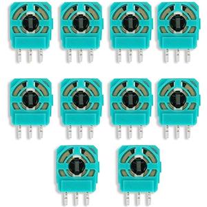 MHADBKH 10Pack Per Joystick Potenziometro 3D Pulsante Joystick Analogico 3D Joystick Sostituzione Laterale