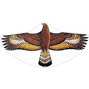 GÜNTHER FLUGSPIELE 1146 - Aquilone per bambini con motivo dell'aquila d'oro, aquilone a linea singola in robusto foil di PE, per bambini a partire da 4 anni, dimensioni circa 122 x 68 cm