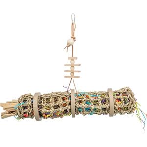 TRIXIE Accessori per gabbia per uccelli, ad esempio: parrocchetti, pappagalli, giocattolo per erba marina, 55 cm - 58722
