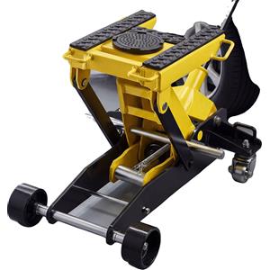OEM VEVOR - Sollevatore idraulico da officina con portata di 2 t, sollevatore piatto in acciaio con pompa a pistone singolo a corsa rapida, sollevatore per auto, moto e ATV, corsa 150-435 mm, sollevatore per auto da corsa