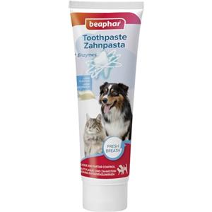 Beaphar Dentifricio per Cani e Gatti al Gusto di Fegato - 100 g, Previene Malattie Dentali e Favorisce Alito Fresco
