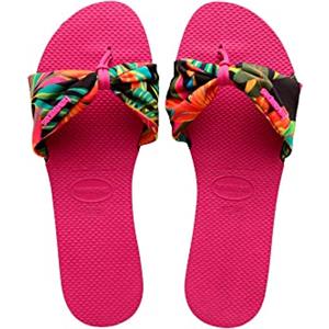 Havaianas You Saint Tropez Print, Sandali Donna, Pink Electric, 37/38 EU