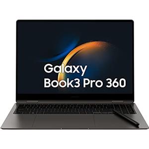 Samsung Galaxy Book3 Pro 360 Laptop, 16" Dynamic AMOLED 2X touch, S Pen, Intel EVO, Intel Core i7-1360P 13th gen, 16GB RAM, 512GB SSD, Windows 11 Home, Graphite