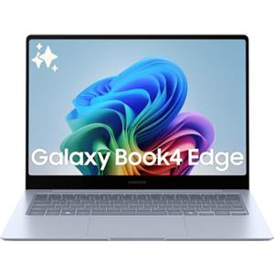 Samsung Laptop Galaxy Book4 Edge, Display da 14", Windows 11, Snapdragon Elite X, 16GB RAM, 512GB SSD, Sapphire Blue [Versione italiana]