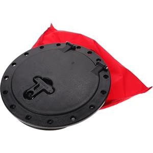 Angoily Coperchio Stagno Rotondo per Boccaporto Kayak e Canoa 20cm in ABS con Borsa di Conservazione e Funzione Staccabile per Sport di