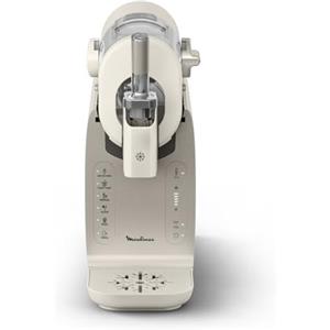 Moulinex Freezi, Gelatiera e Macchina Bevande Ghiacciate 16-in-1, per Preparare Gelati, Sorbetti, Granite, Frozen Yogurt, 5 Programmi, 200W, Colore Argento Premium, MJ803A