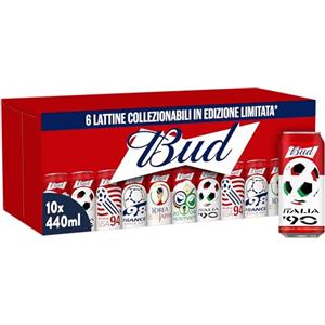 Bud Edizione limitata, Birra lattina - Pacco da 10x44cl