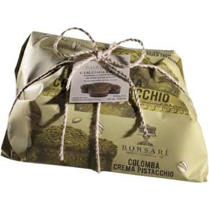 Cerini Coffee & Gifts BORSARI - COLOMBA PISTACCHIO INCARTO RUSTICO - 1000 GR