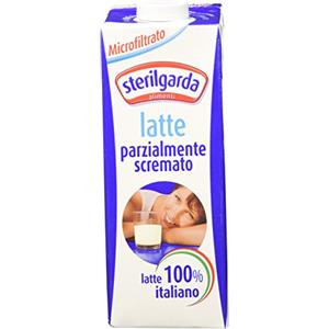 Sterilgarda - Latte UHT, Parzialmente Scremato, 100% Italiano - 5 confezioni da 1 l [5 l]