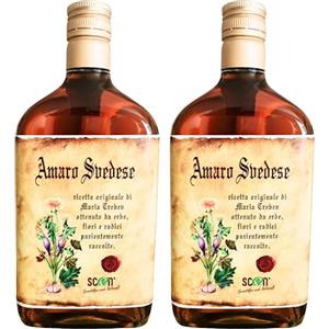 SCEN Amaro Svedese - Ricetta Originale Maria Treben - 700 ml Formato Extra - Preparazione Erboristica Tradizionale - Made in Italy (2)