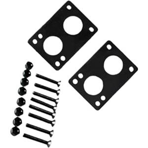 MUXZSIZ Cuscinetti di rialzo ammortizzanti in gomma ad elasticità che riducono l'attrito sugli skateboard, potenziamenti per longboard, skateboard, accessori