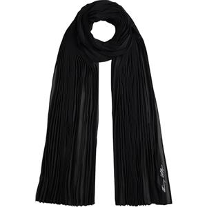 Tommy Hilfiger Donna Sciarpa Script Chiffon Essenziale, Blu (Black), Taglia Unica