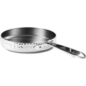 Baldassare Agnelli Pentole Agnelli ALUM111M24 Padella Aluinox 3ply Martellato 24 cm Acciaio Inox Induzione
