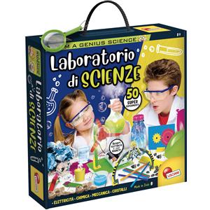 Lisciani - I'm a Genius Laboratorio di Scienze: 50 Esperienze Scientifiche con Provette e Pipetta