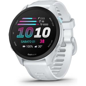 Garmin Forerunner 70 Whitestone - Smartwatch GPS per Running con Touchscreen AMOLED