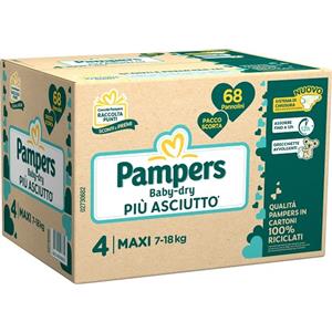 FATER SPA PAMPERS BD QUADRI DWCT MAXI 68PZ