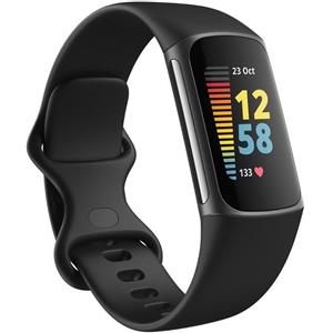 Fitbit Charge 5 AMOLED Braccialetto per rilevamento di attività Nero,