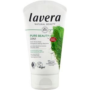 lavera Pure Beauty 3in1 Detergente Peeling Maschera