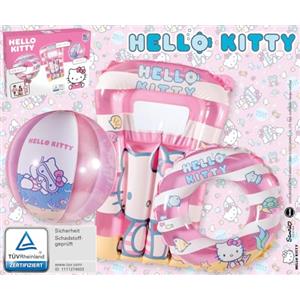 Happy People- Set da Spiaggia, Colore Rosa Trasparente, 16976