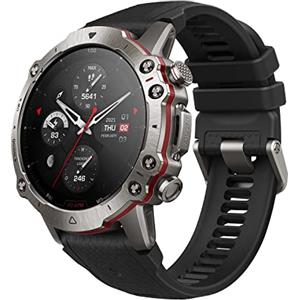 Amazfit Falcon, 49 mm Smartwatch, Orologio Intelligente, Dual Band GPS, 150 Modalità Sportive, Materiali in Titanio, Schermo di Zaffiro, Impermeabile 20 ATM, 15 Prove di Livello Militare