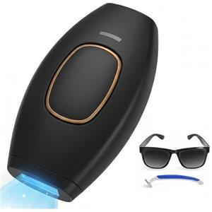 chenghuayu Solippy Luce Pulsata - 2026 New Epilatore Indolore per Uso Domestico, Dispositivo di Depilazione, Sicuro e Veloce per Corpo Viso e Zona Bikini, Ideale per Donne e Uomini (Black)