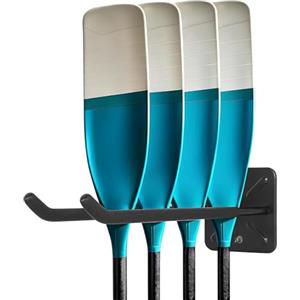 Generic Tavola da surf in acciaio al carbonio ad alta resistenza - Organizer da parete per tavola da surf per casa, balcone, garage, sport, sci, paddle, wakeboard, biciclette, scale,