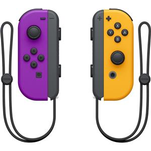 Nintendo Joy-Con Set Viola/Orange (Switch), Controller gaming, Multicolore, Arancia, Viola