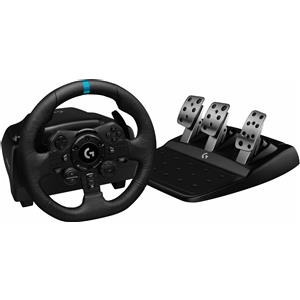 Logitech G G923 Trueforce for PC and Xbox (PC, Xbox One S, Xbox One X, Xbox Series S, Xbox Series X), Controller gaming, Nero